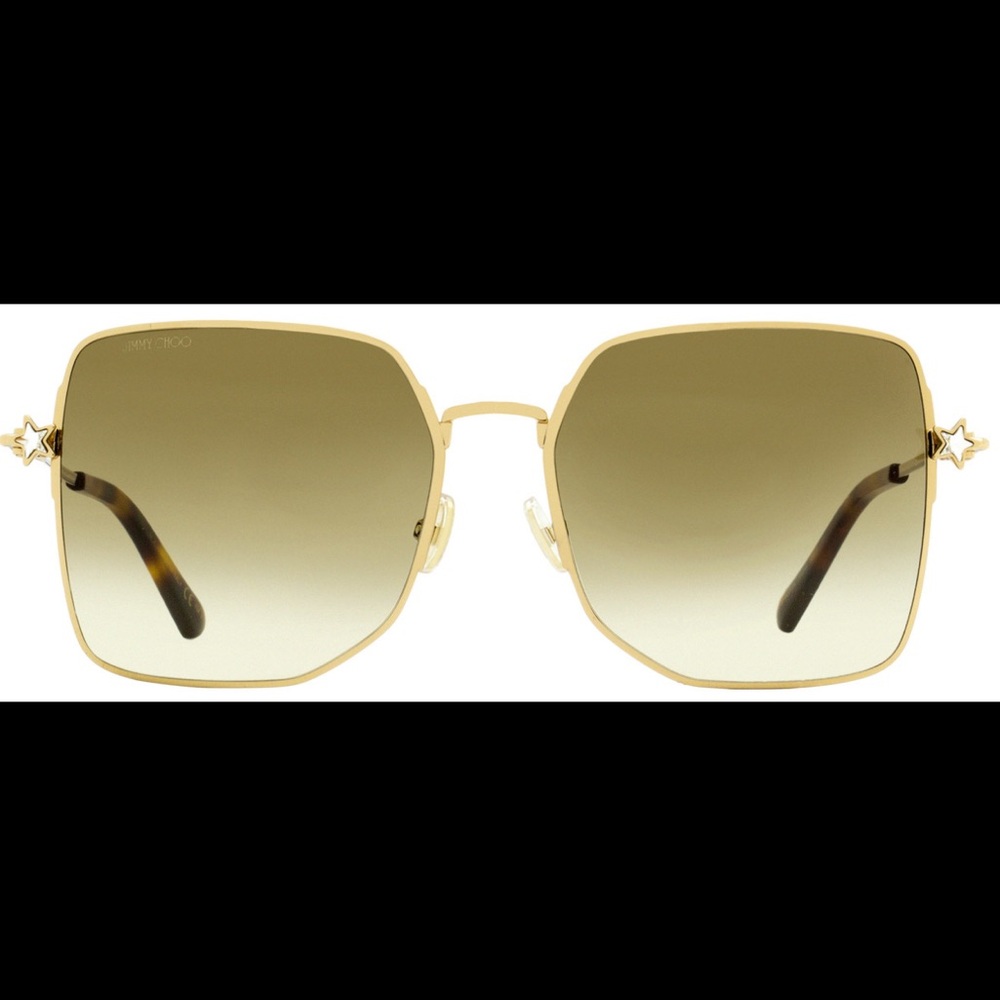 Jimmy Choo Trisha Sunglasses w/ Case and Dust Cloth